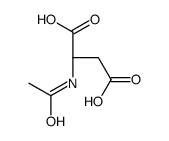 N-乙酰基-D-天冬氨酸结构式