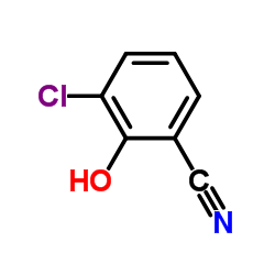 3-Chloro-2-hydroxybenzonitrile Structure