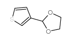 2-(3-噻吩基)-1,3-二氧戊环结构式