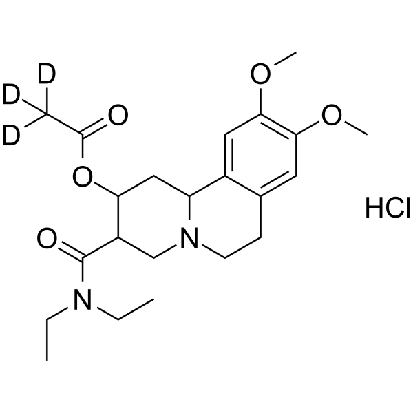 Benzquinamide-d3 hydrochloride结构式