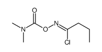 (1-chlorobutylideneamino) N,N-dimethylcarbamate结构式