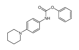 phenyl N-(4-piperidin-1-ylphenyl)carbamate Structure