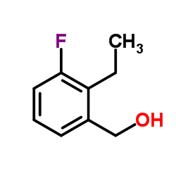 (2-Ethyl-3-fluorophenyl)methanol Structure