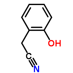 (2-Hydroxyphenyl)acetonitrile Structure
