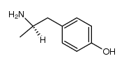 (-)-Hydroxyamphetamine Structure