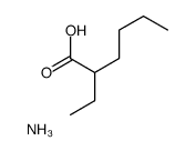 azanium,2-ethylhexanoate Structure