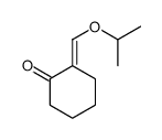 2-(propan-2-yloxymethylidene)cyclohexan-1-one Structure