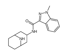 向内-N-(9-甲基-9-氮杂双环[3.3.1]壬烷-3基)-1-甲基-1H-吲唑-3-甲酰胺图片