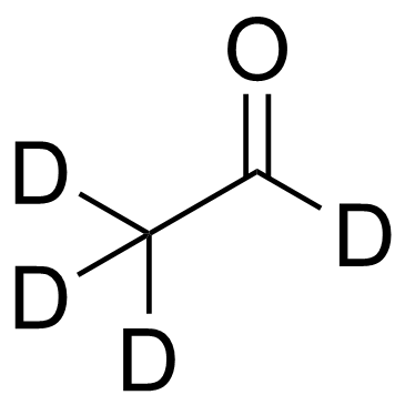 Acetaldehyde-d4 Structure