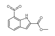 7-nitro-1H-indole-2-carboxylic acid methyl ester Structure