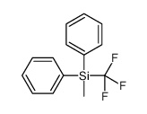 methyl-diphenyl-(trifluoromethyl)silane结构式