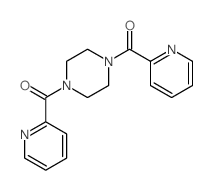 [4-(pyridine-2-carbonyl)piperazin-1-yl]-pyridin-2-yl-methanone结构式