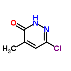 6-氯-4-甲基-3-哒嗪酮结构式