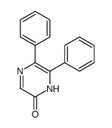 5,6-二苯基-2-羟基吡嗪结构式