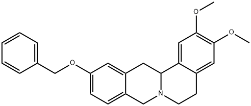 (±)-11-(Benzyloxy)-2,3-dimethoxyberbine结构式