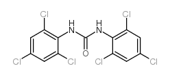 N,N-双(2,4,6-三氯苯基)脲结构式