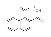 Naphthalene-1,2-dicarboxylic acid结构式