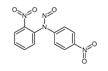 N-(2-nitrophenyl)-N-(4-nitrophenyl)nitrous amide Structure