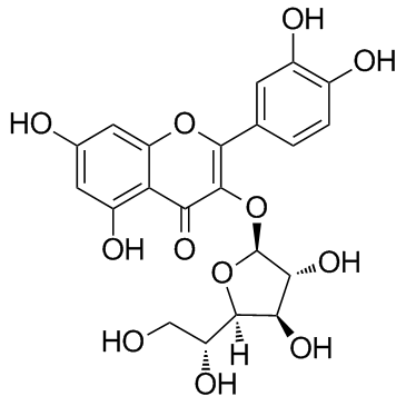 异槲皮苷结构式