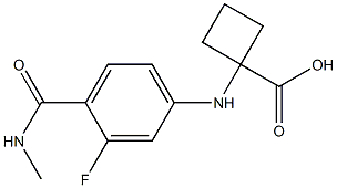 阿帕鲁胺中间体结构式