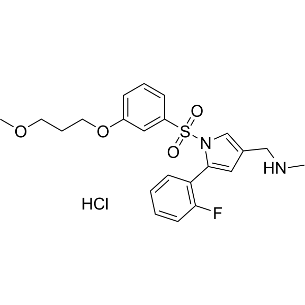 P-CAB agent 2 hydrochloride结构式