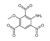 3-methoxy-2,4,6-trinitro-aniline结构式