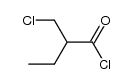 2-chloromethyl-butyryl chloride Structure