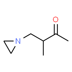 2-Butanone, 4-(1-aziridinyl)-3-methyl- (8CI)结构式