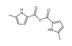 5-methyl-1H-pyrrole-2-carboxylic anhydride Structure