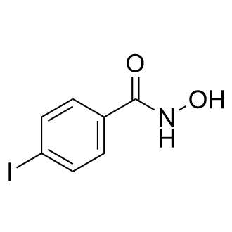 4-碘-N-羟基苯甲酰胺结构式