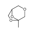 5-methyl-3,6,8-trioxabicyclo[3.2.1]octane结构式