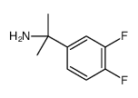 2-(3,4-difluorophenyl)propan-2-amine Structure