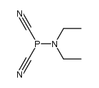 dicyano(diethylamino)phosphine结构式