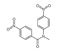 N-methyl-4-nitro-N-(4-nitrophenyl)benzamide结构式