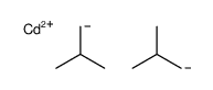 cadmium(2+),2-methanidylpropane Structure