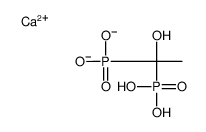 calcium,(1-hydroxy-1-phosphonatoethyl)phosphonic acid Structure