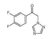 1-(3,4-difluorophenyl)-2-(1H-1,2,4-triazol-1-yl)ethanone Structure