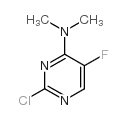 2-氯-4-(二甲基氨基)-5-氟嘧啶结构式