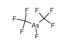 bis(trifluoromethyl)fluoroarsine Structure