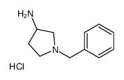 3-AMINOMETHYL-N-1-BENZYL PYRROLIDINE HYDROCHLORIDE Structure