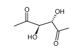 2,5-diketo-3,4-dihydroxyhexane Structure