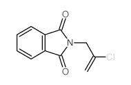 2-(2-chloroprop-2-enyl)isoindole-1,3-dione结构式