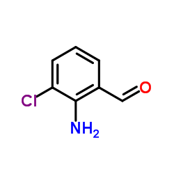 2-氨基-3-氯苯甲醛结构式
