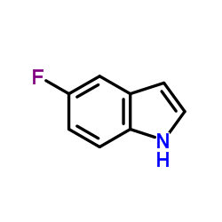 5-Fluoroindole structure