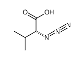 (R)-2-azido-3-methylbutanoic acid Structure
