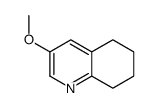 (9CI)-5,6,7,8-四氢-3-甲氧基喹啉结构式