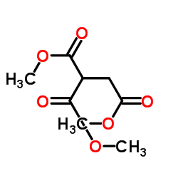 2-甲氧羰基琥珀酸二甲酯结构式