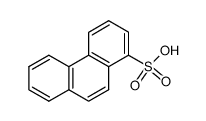 phenanthrene-1-sulfonic acid结构式