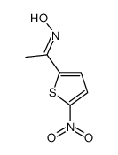 (NE)-N-[1-(5-nitrothiophen-2-yl)ethylidene]hydroxylamine Structure