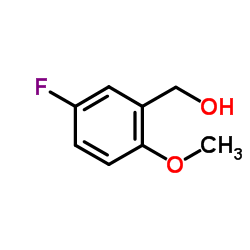 5-Fluoro-2-methoxybenzyl alcohol structure